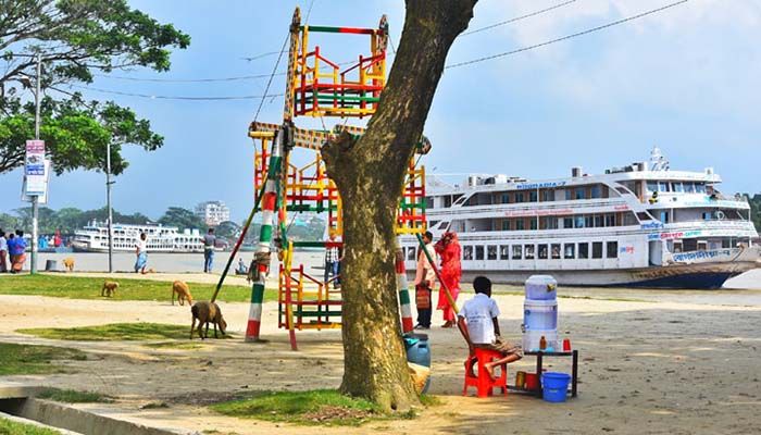 চাঁদপুর বড় স্টেশন মোলহেডে নির্মাণ হচ্ছে পর্যটন কেন্দ্র